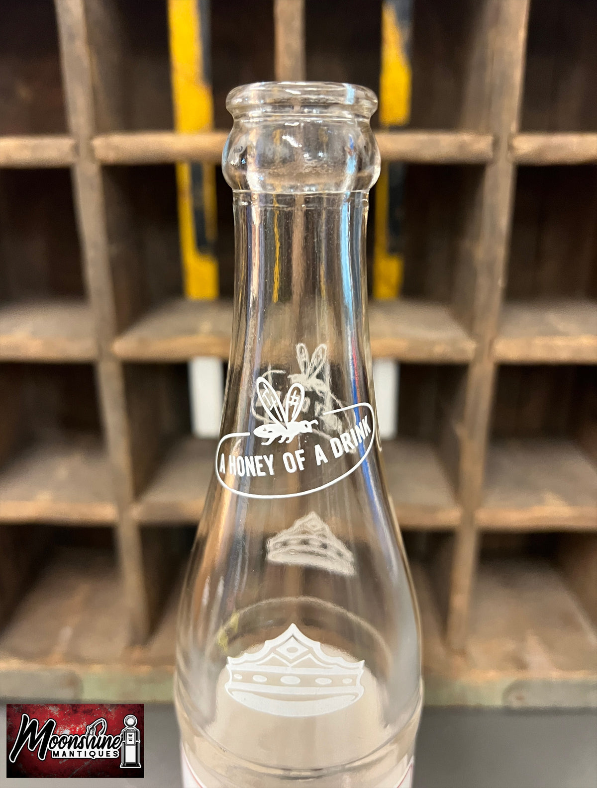 Vtg. King Bee ACL 9oz. Soda Bottle - Concord, NC - Free Shipping!