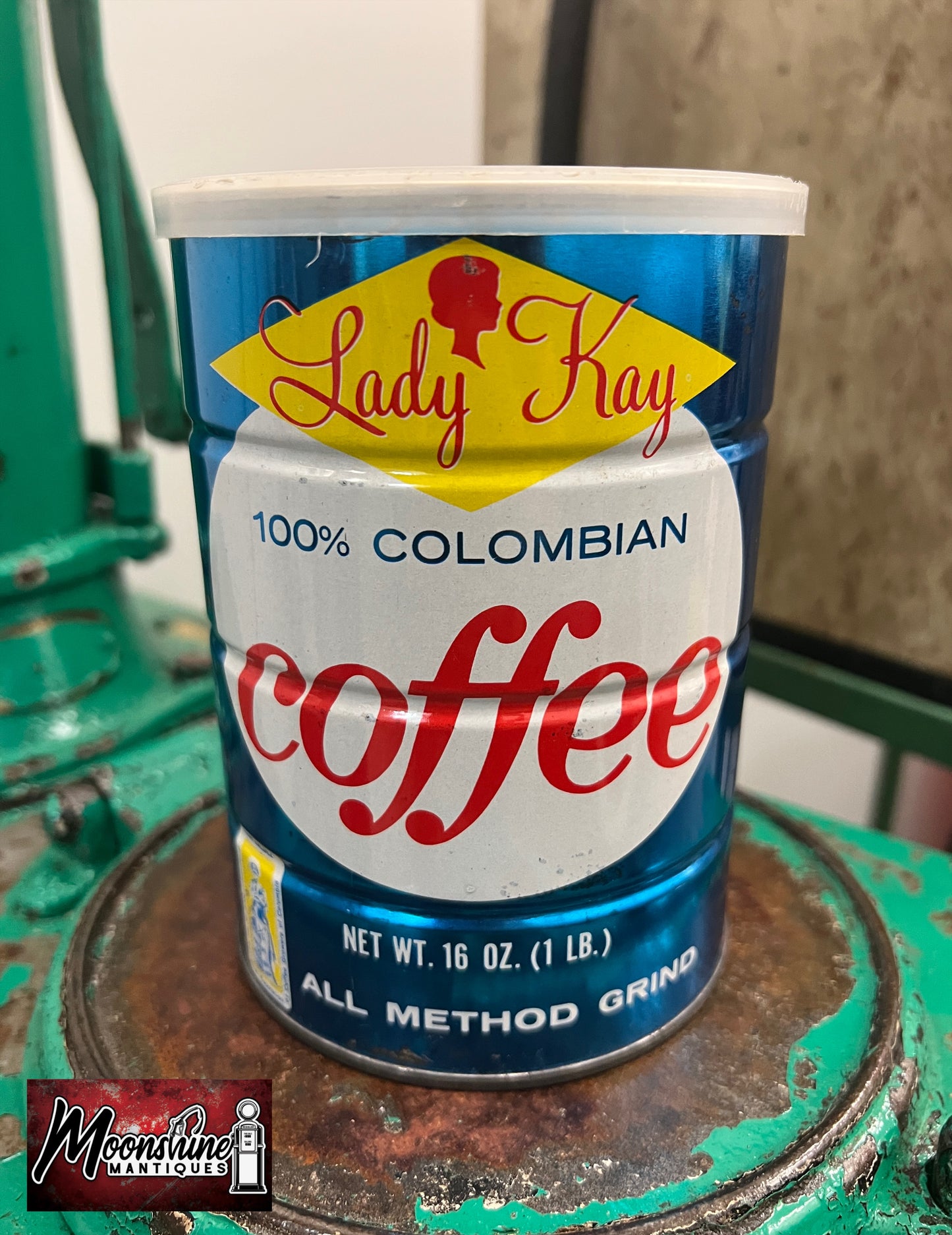 Vtg. LADY KAY COFFEE Tin Can - Unopened / Sealed - Free Shipping!