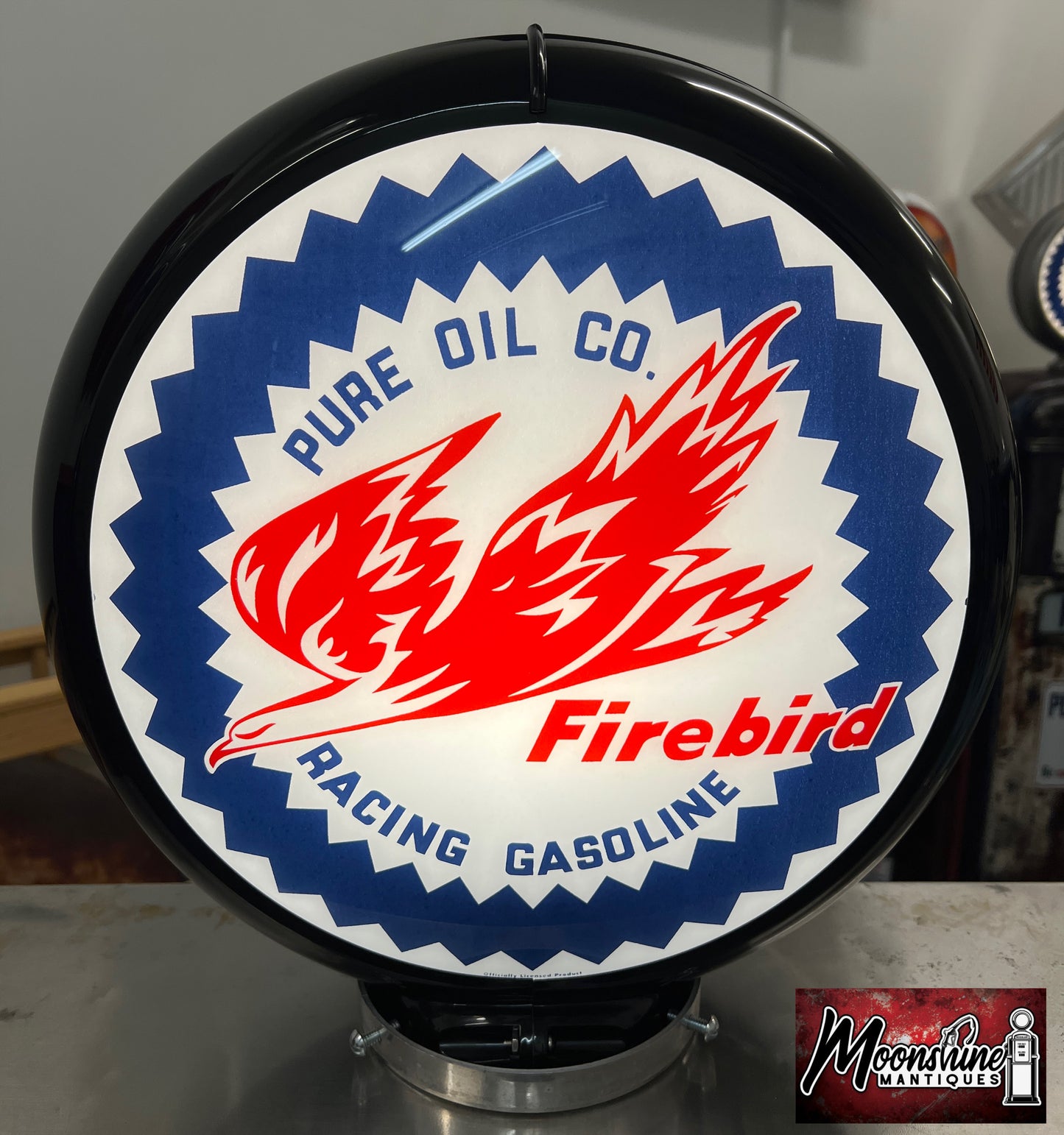Rustoration 1960’s PURE Firebird Racing Gas Pump w/ Shelves - Mancave Decor - Free Shipping!