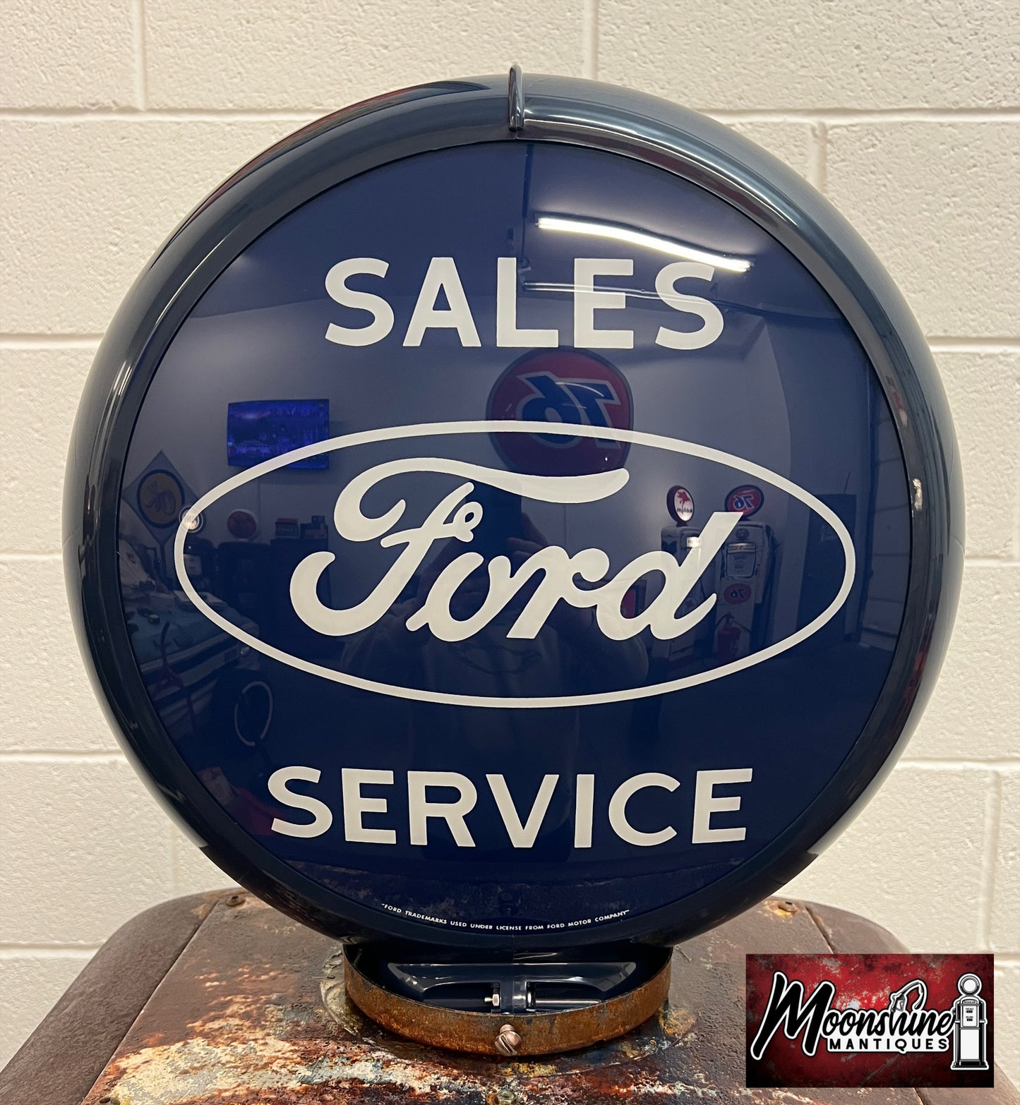 Rustoration 1940’s FORD Gilbarco Gas Pump w/ Shelves - Mancave Decor - Free Shipping!