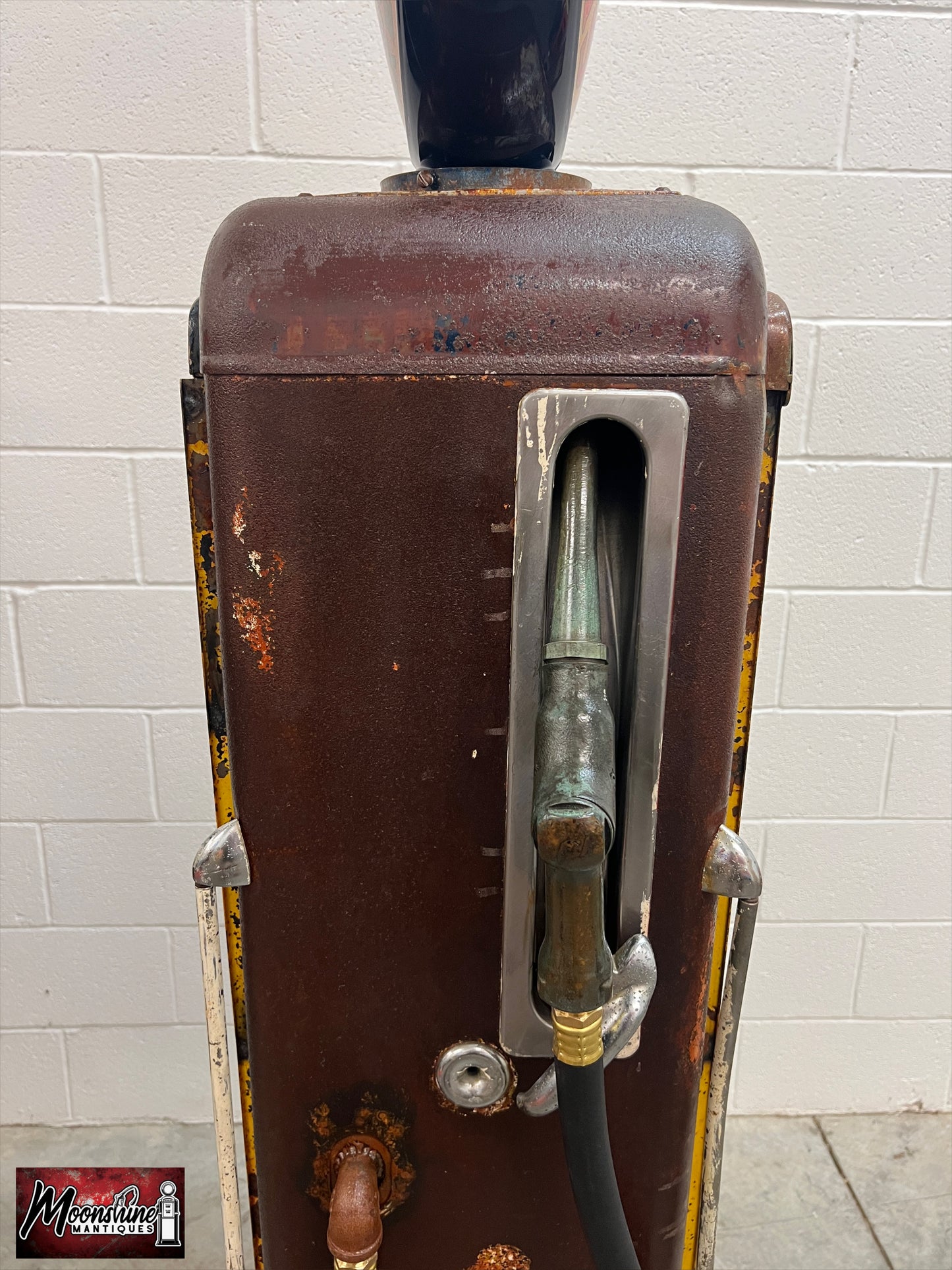 Rustoration 1940’s CONOCO GASOLINE Gilbarco Gas Pump w/ Shelves - Mancave Decor - Free Shipping!