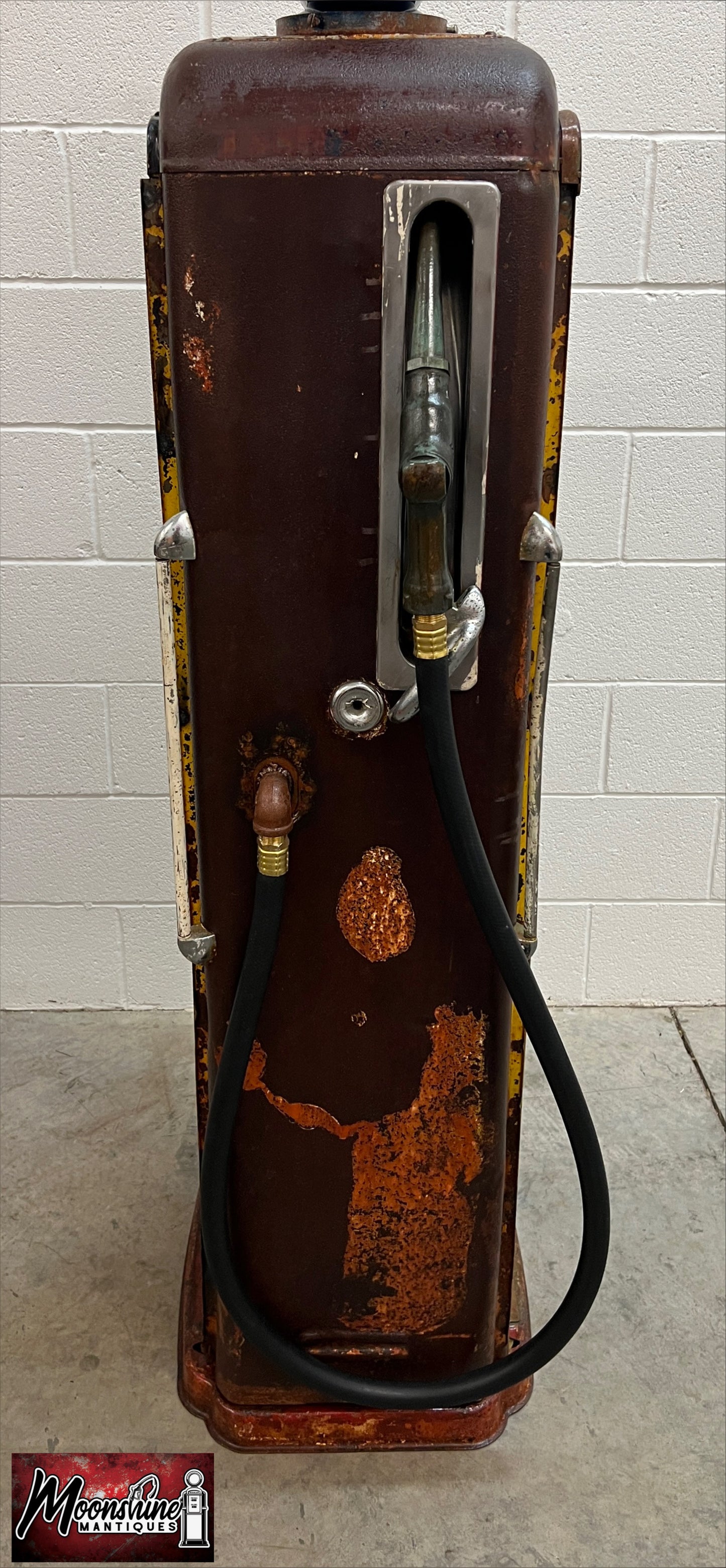 Rustoration 1940’s RICHFIELD Gilbarco Gas Pump w/ Shelves - Mancave Decor - Free Shipping!