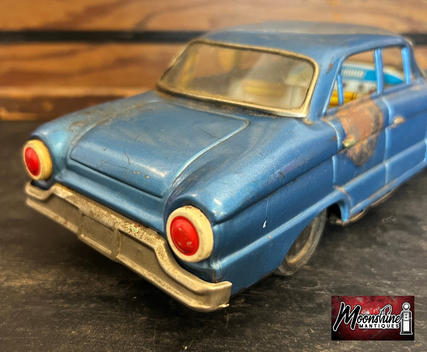 Vtg. Ford Falcon ALPS Made in Japan Toy Car - Free Shipping!
