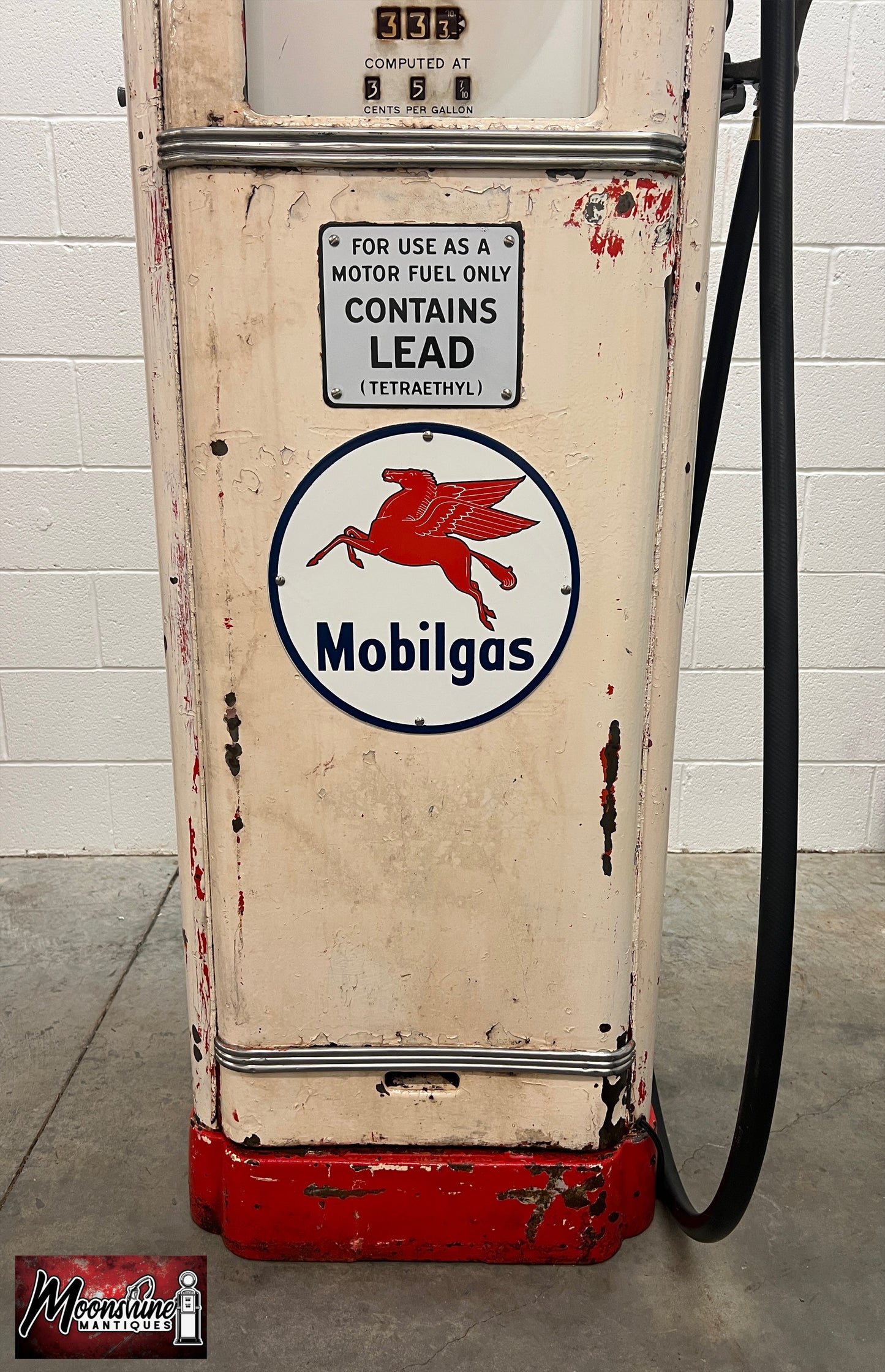 1930’s MOBIL Mobilgas Gilbarco Gas Pump - Rustoration - Shipping Available!