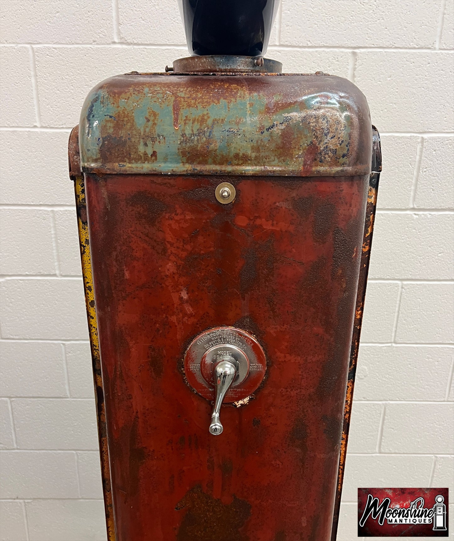 Rustoration 1940’s SUNOCO DYNAFUEL Gilbarco Gas Pump w/ Shelves - Mancave Decor - Free Shipping!