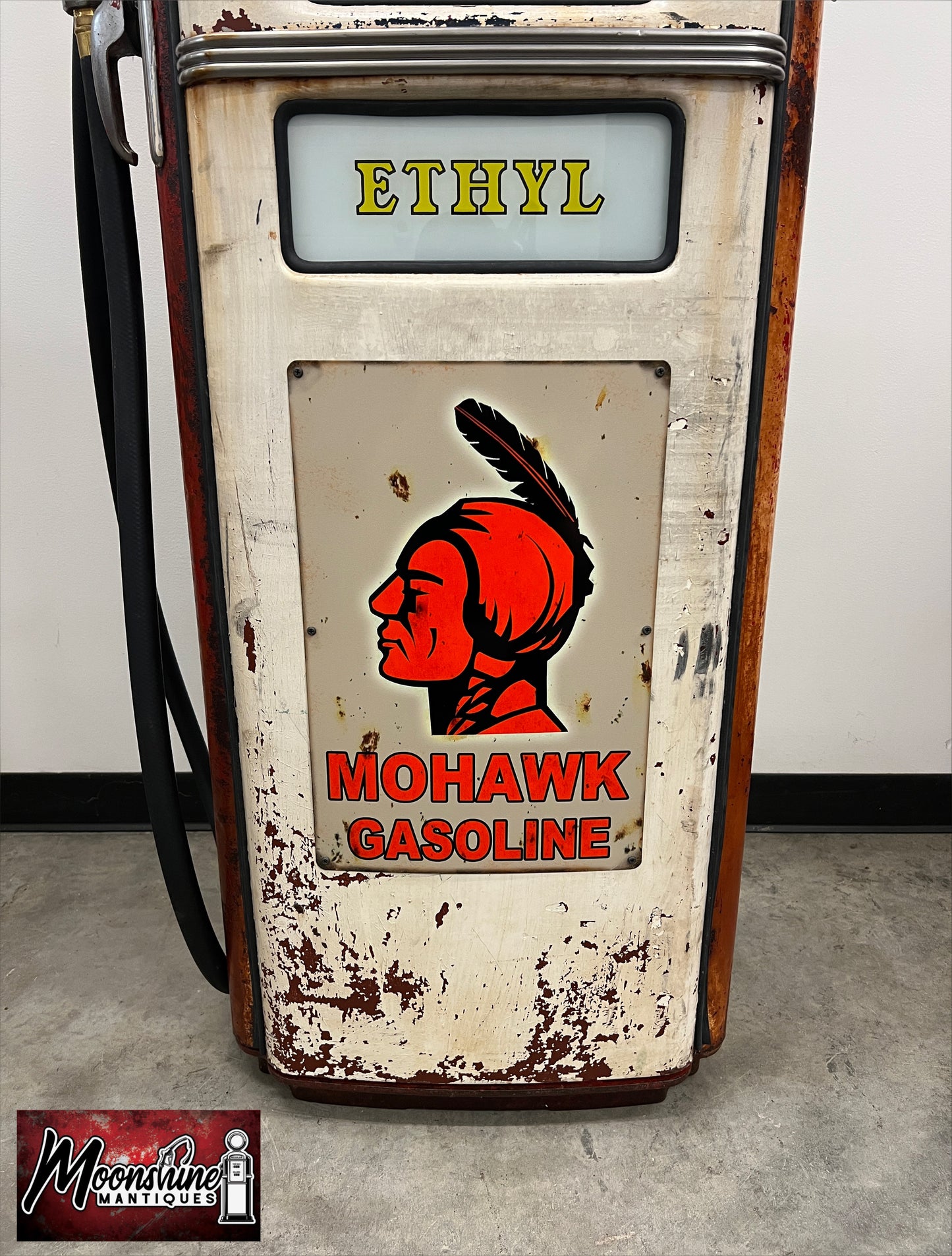 1950’s MOHAWK GASOLINE Gilbarco Gas Pump - Rustoration - Shipping Available!