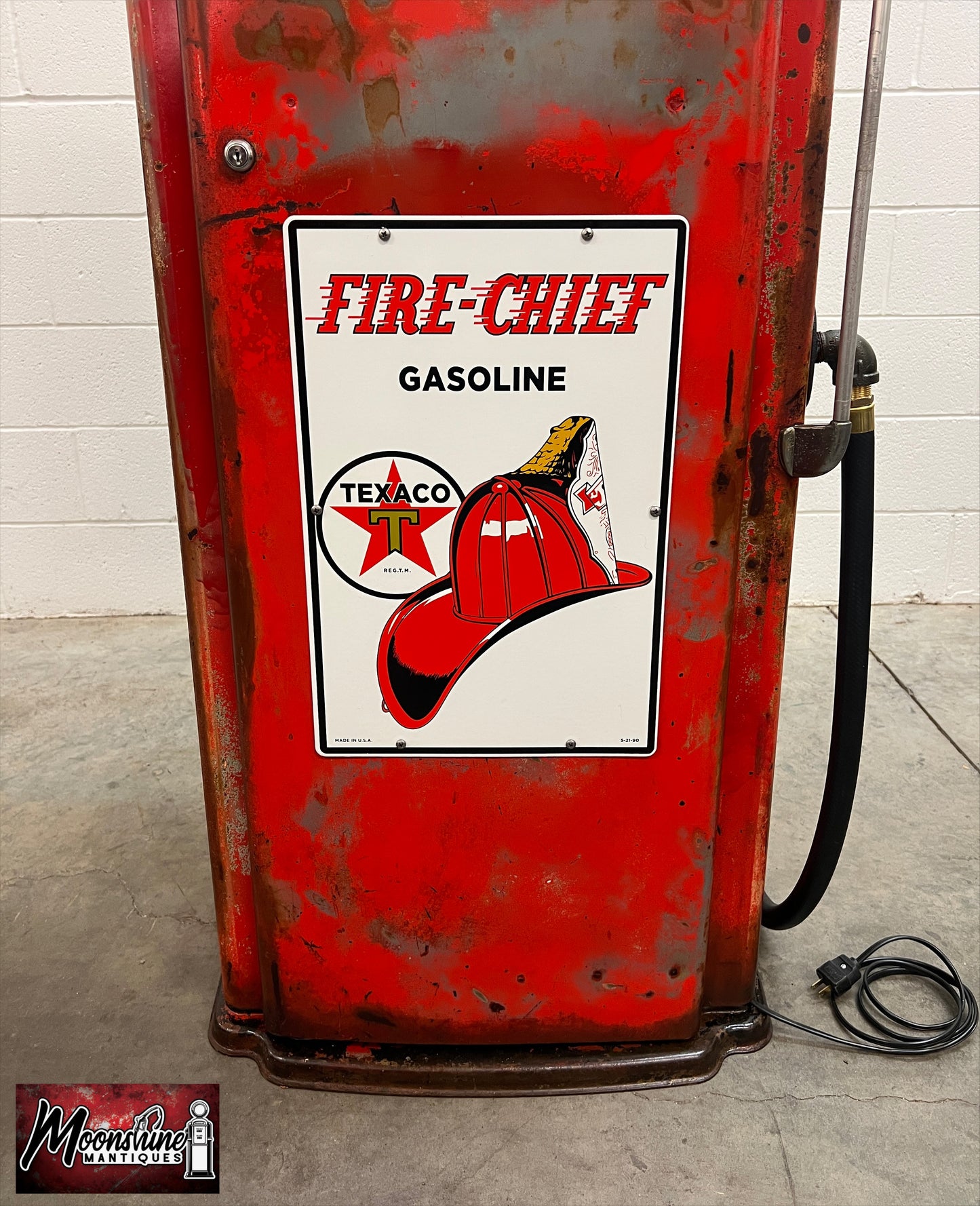 Rustoration 1950’s TEXACO Fire Chief Tokheim 300 Gas Pump - Shipping Available!