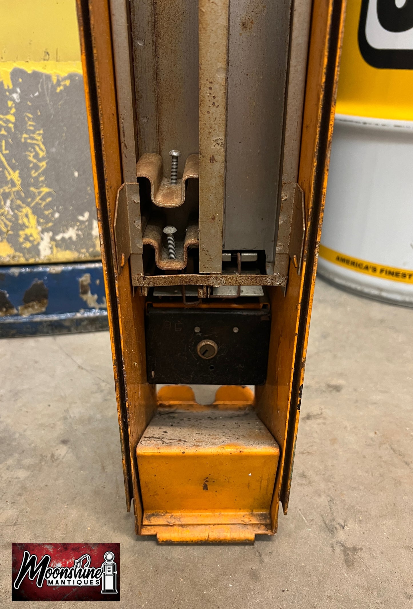 Vtg. Service Station Condom Vending Machine - Free Shipping!