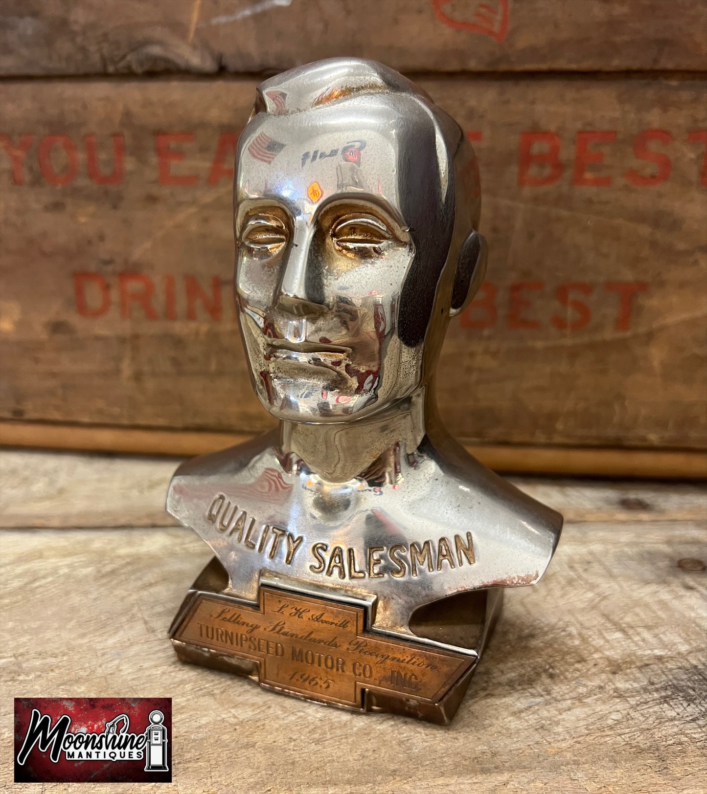 1965 CHEVROLET Quality Salesman Award - GM General Motors - Free Shipping!