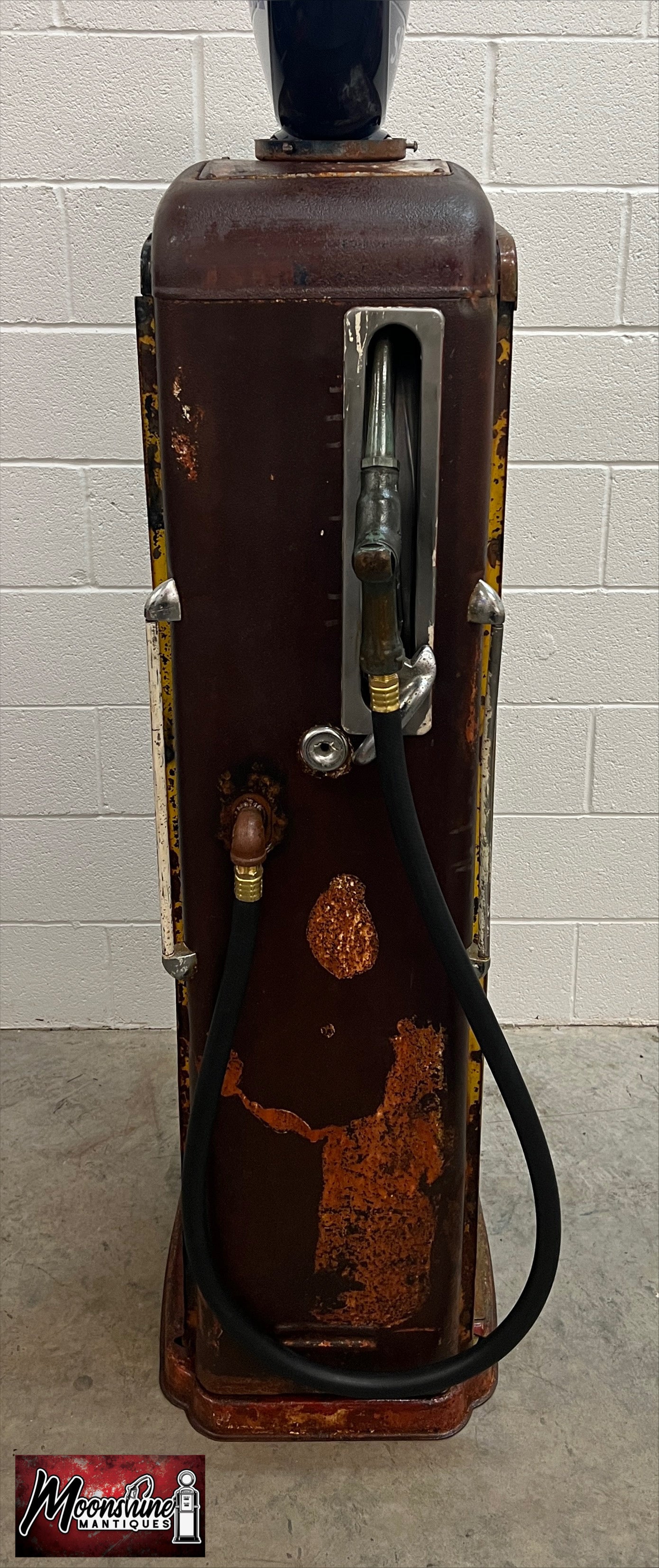 Rustoration 1940’s FORD Gilbarco Gas Pump w/ Shelves - Mancave Decor - Free Shipping!
