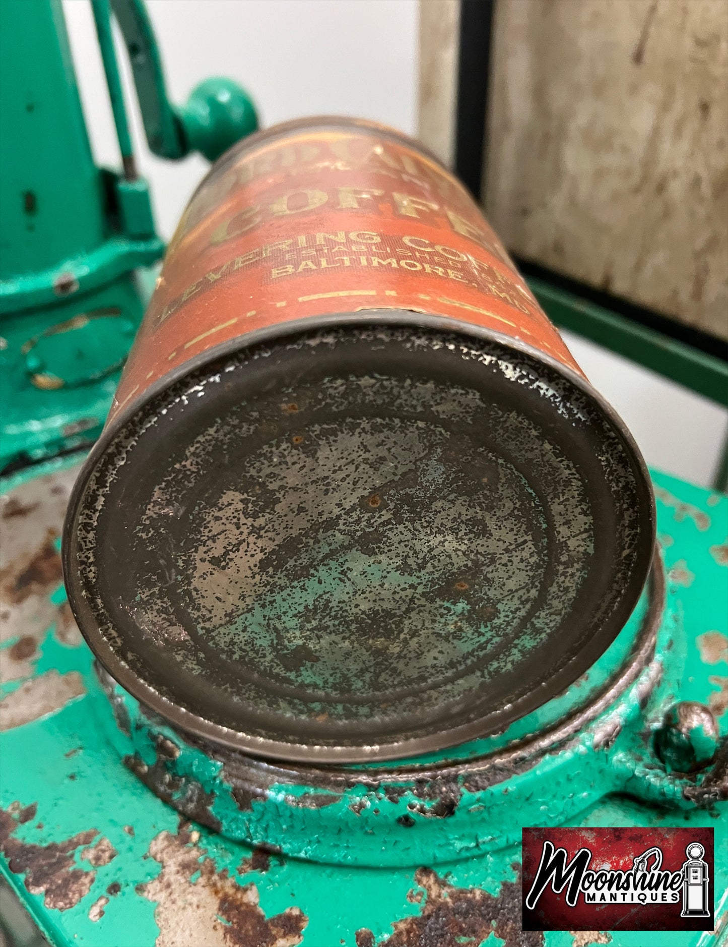 Vtg. LORD CALVERT Coffee Tin Can - Free Shipping!
