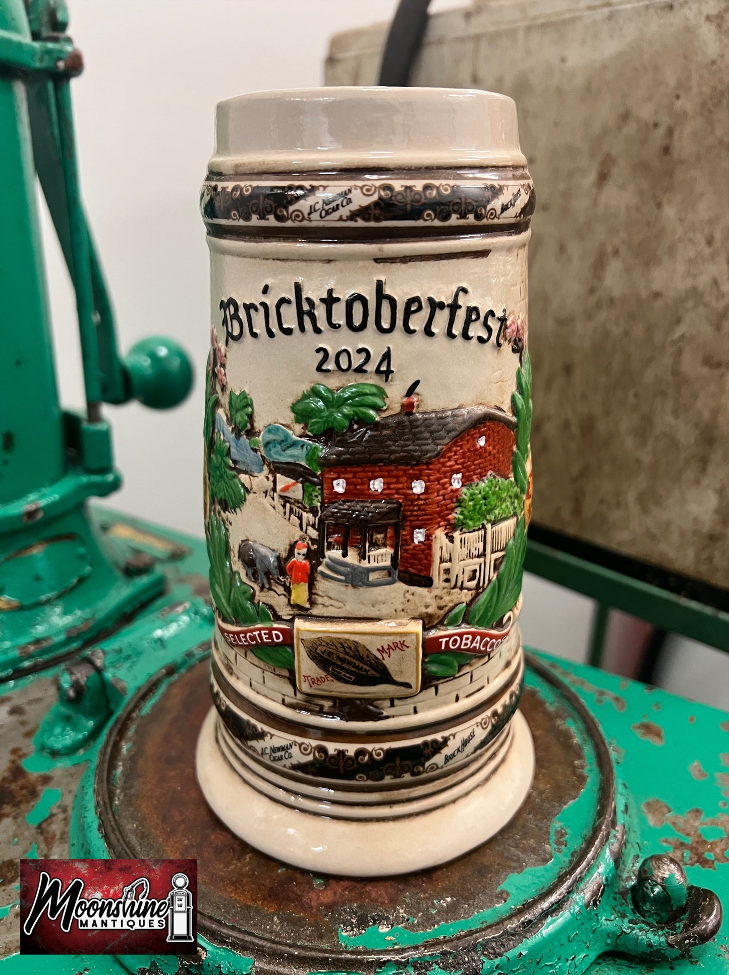 Bricktoberfest Brick House Beer Stein 2024 - JC Newman Cigar Co. - Free Shipping!