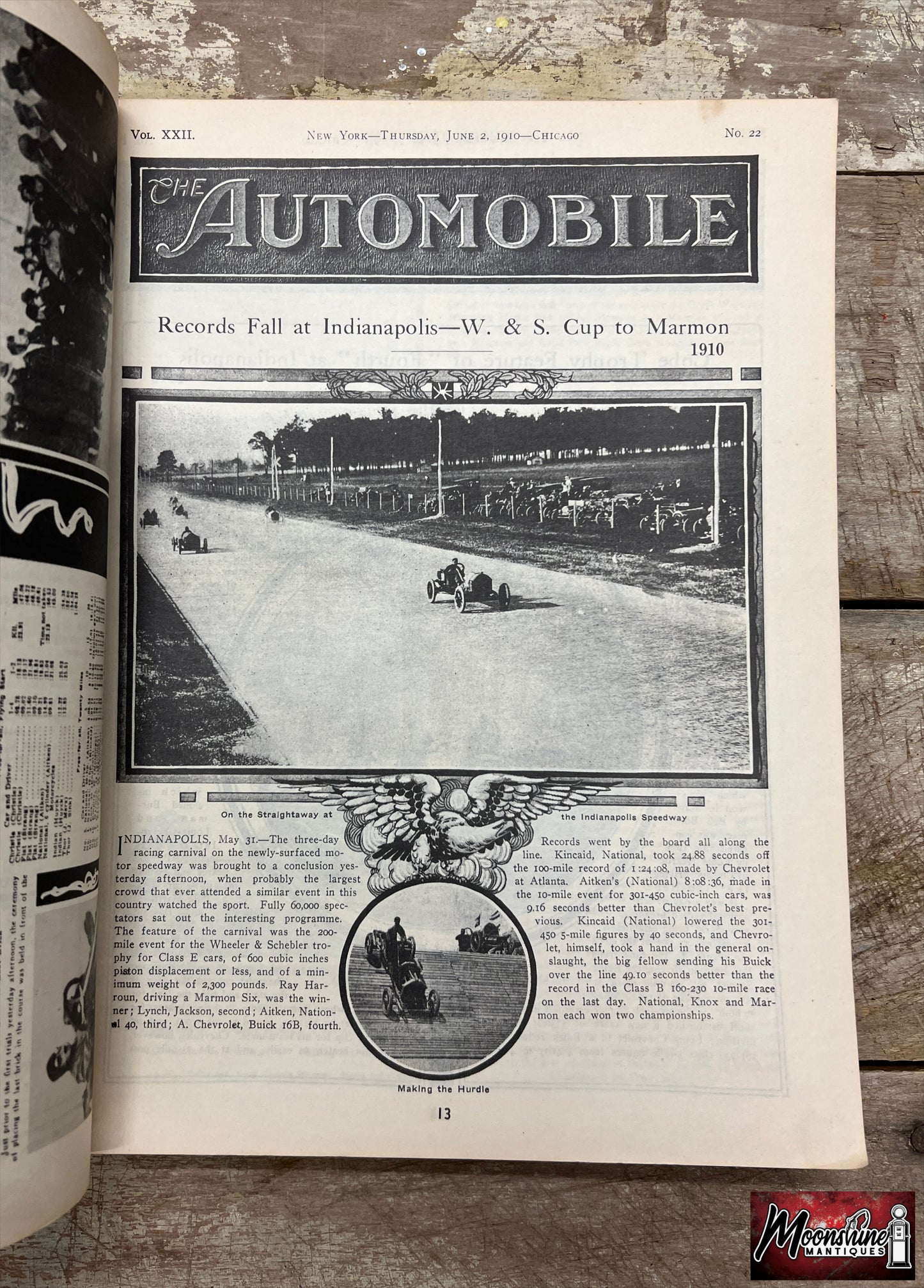 Floyd Clymer's 1946 Indianapolis 500 Race Yearbook - Free Shipping!
