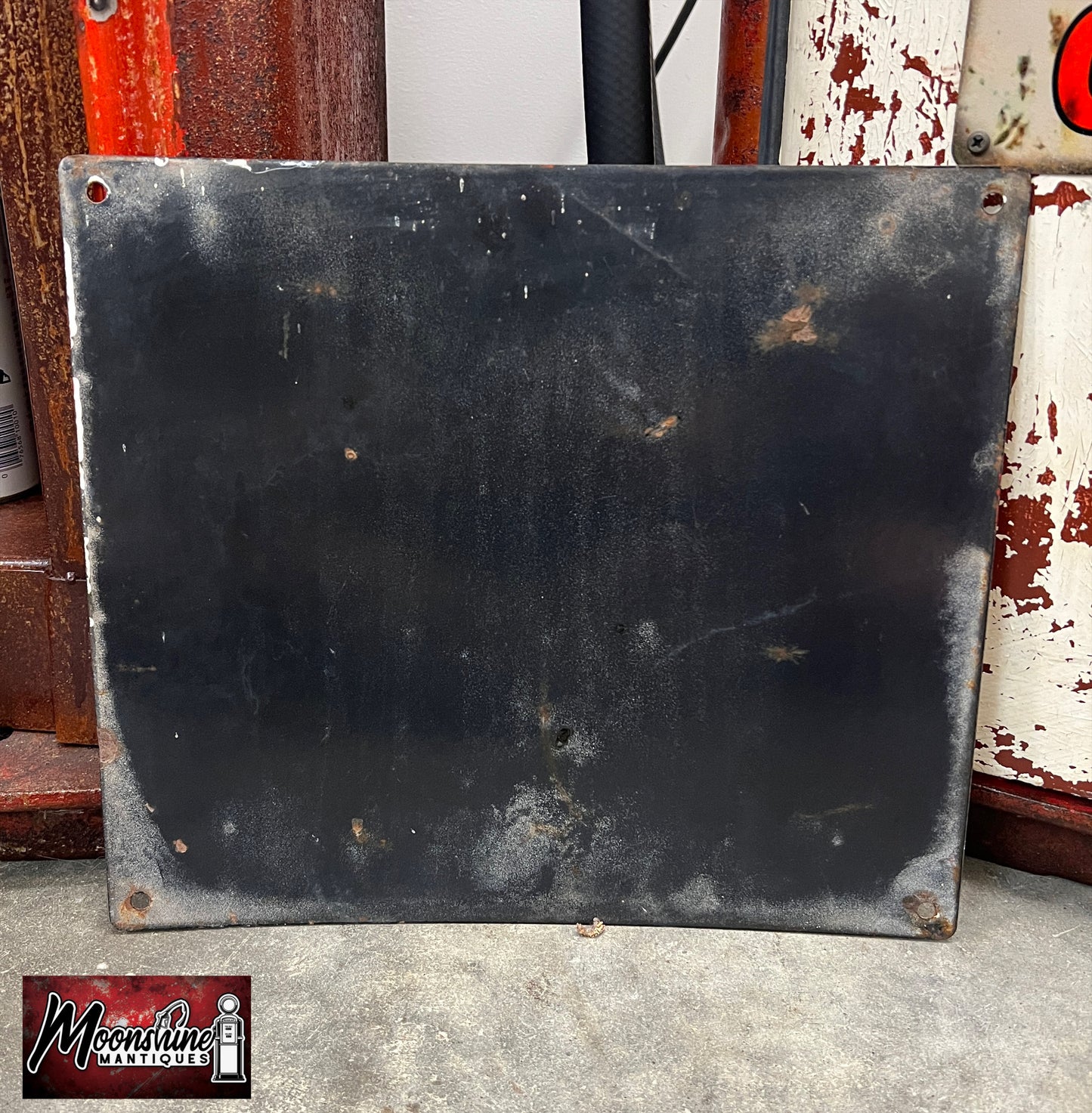 1960's MOBIL GASOLINE Porcelain Gas Pump Plate Sign - Gas & Oil - Free Shipping!