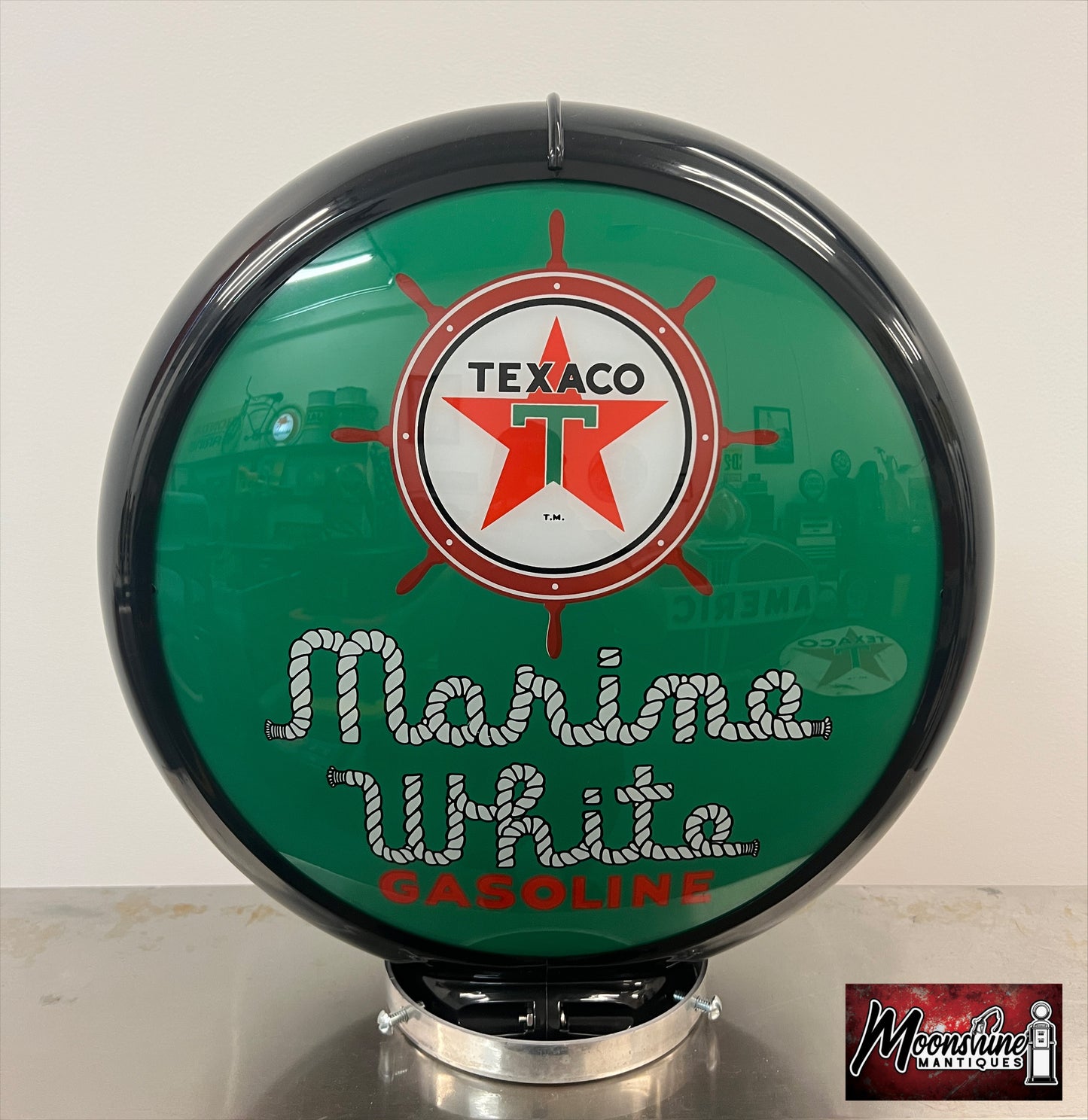 Rustoration 1960’s TEXACO MARINE Gilbarco Gas Pump w/ Shelves - Free Shipping!