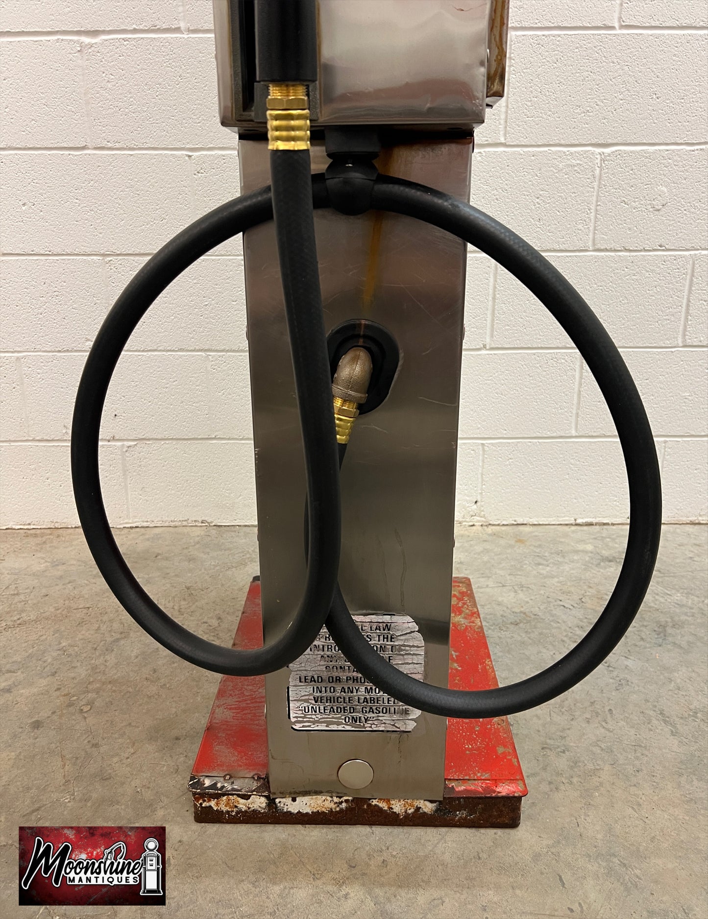 Rustoration 1960’s INDIAN MOTORCYCLES Gilbarco Gas Pump w/ Shelves  - Free Shipping!