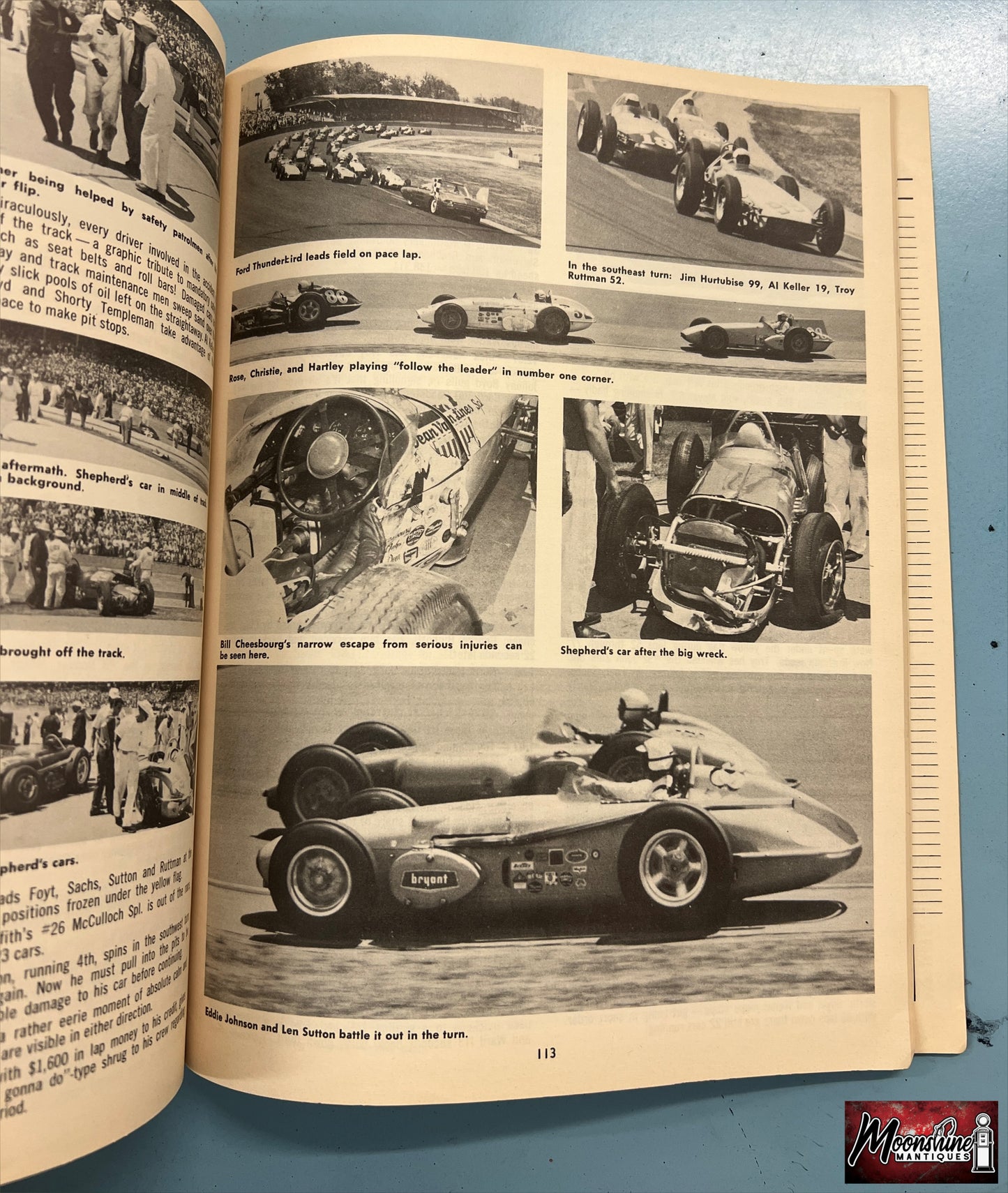 Floyd Clymer's 1961 Indianapolis 500 Race Yearbook - Free Shipping!