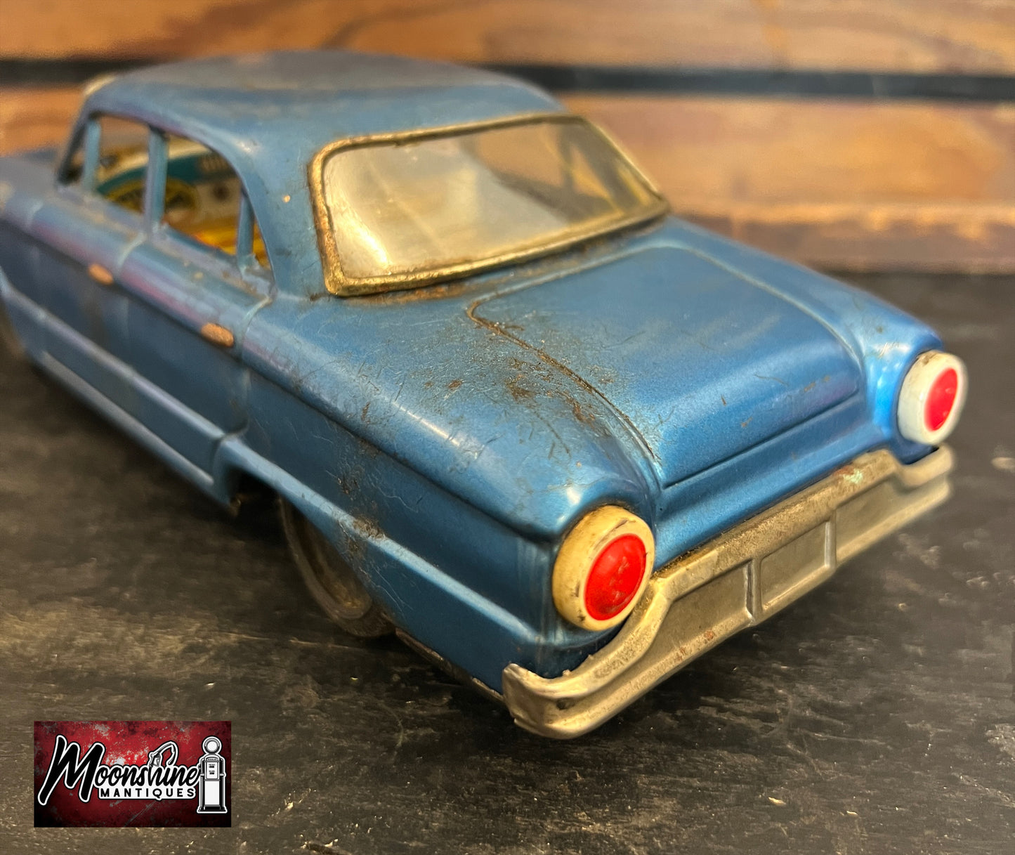 Vtg. Ford Falcon ALPS Made in Japan Toy Car - Free Shipping!