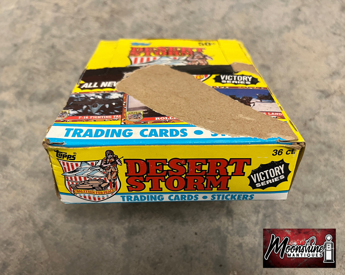 Topps 1991 Desert Storm Trading Cards Victory Series 36 New Sealed Packs in Box - Free Shipping!