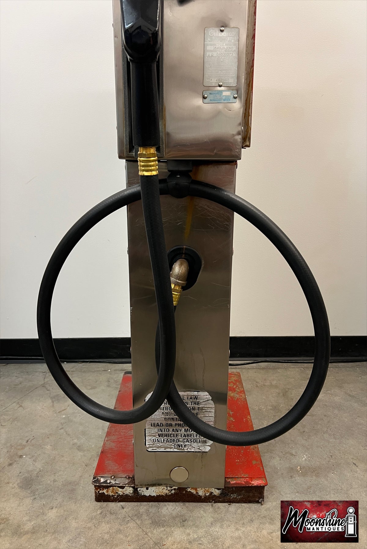 Rustoration 1960’s TEXACO MARINE Gilbarco Gas Pump w/ Shelves - Free Shipping!