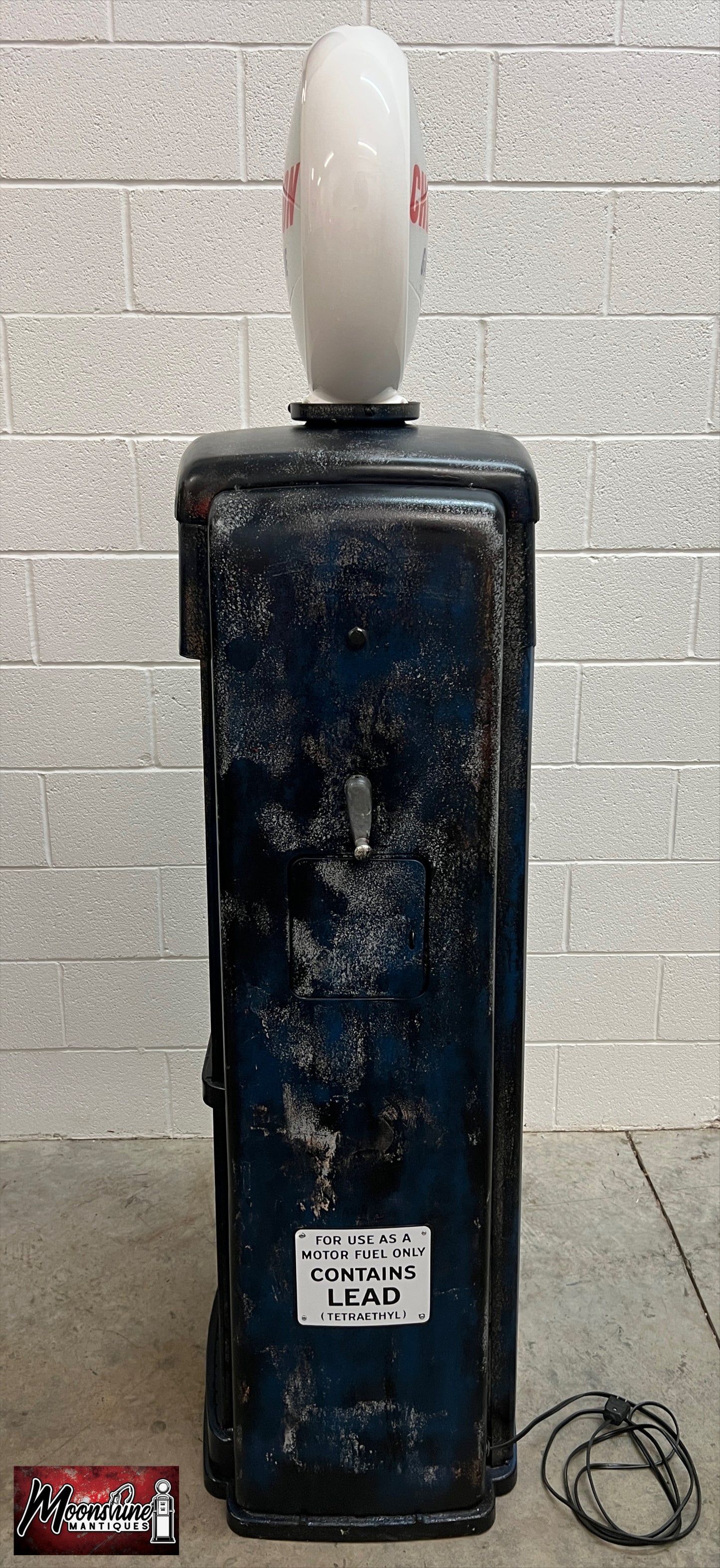Rustoration 1950’s CHEVRON GASOLINE Tokheim Gas Pump w/ Shelves - Shipping Available!