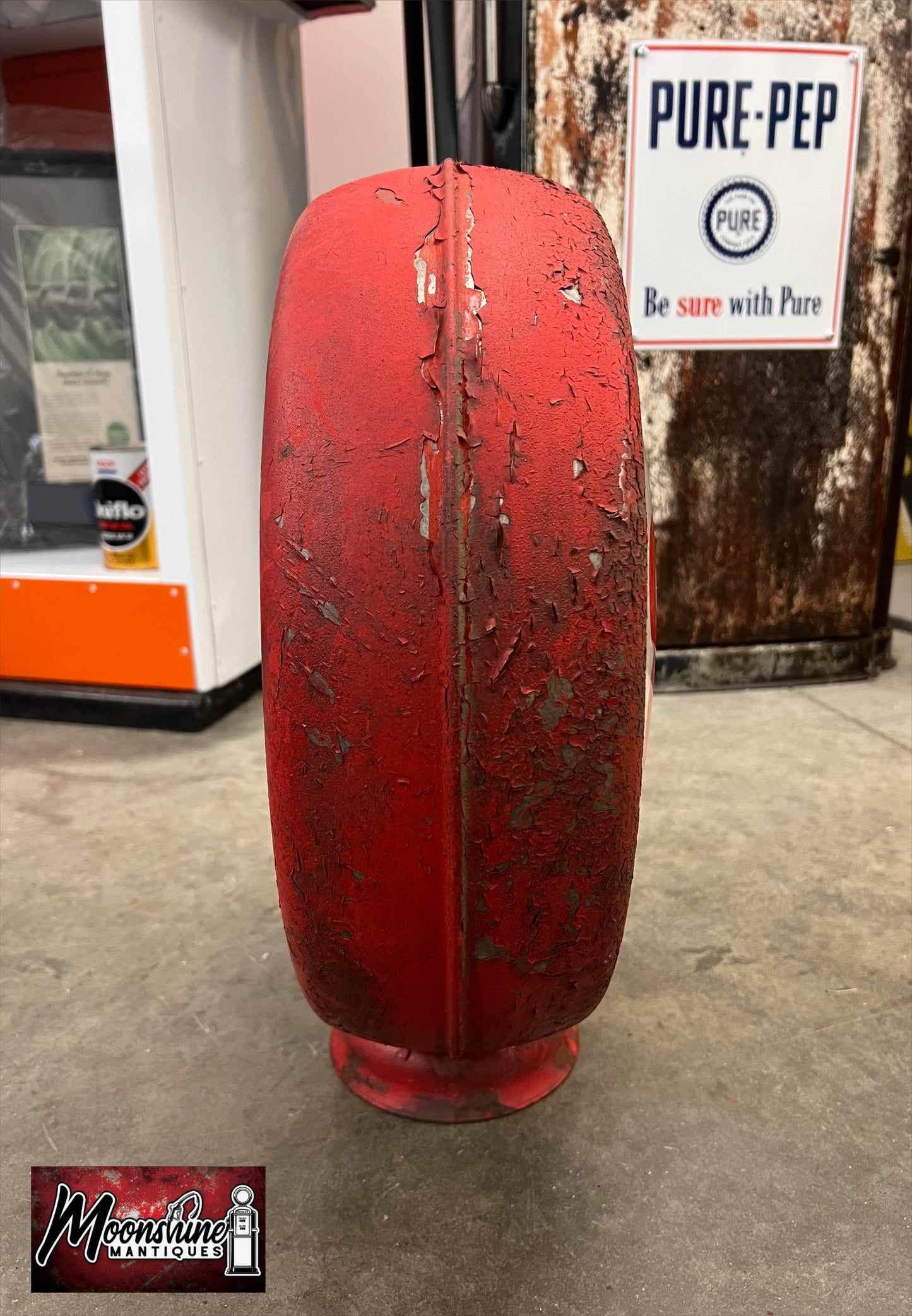 Vtg. Original ESSO Gas Pump Globe - Free Shipping!