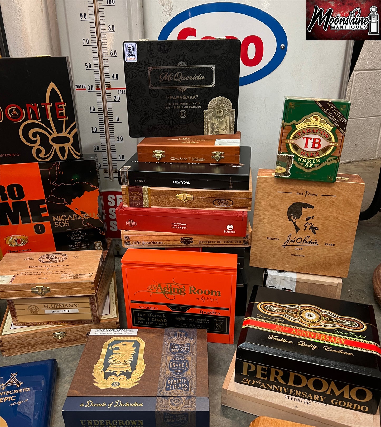 Lot of 10 Empty Cigar Boxes - Free Shipping!