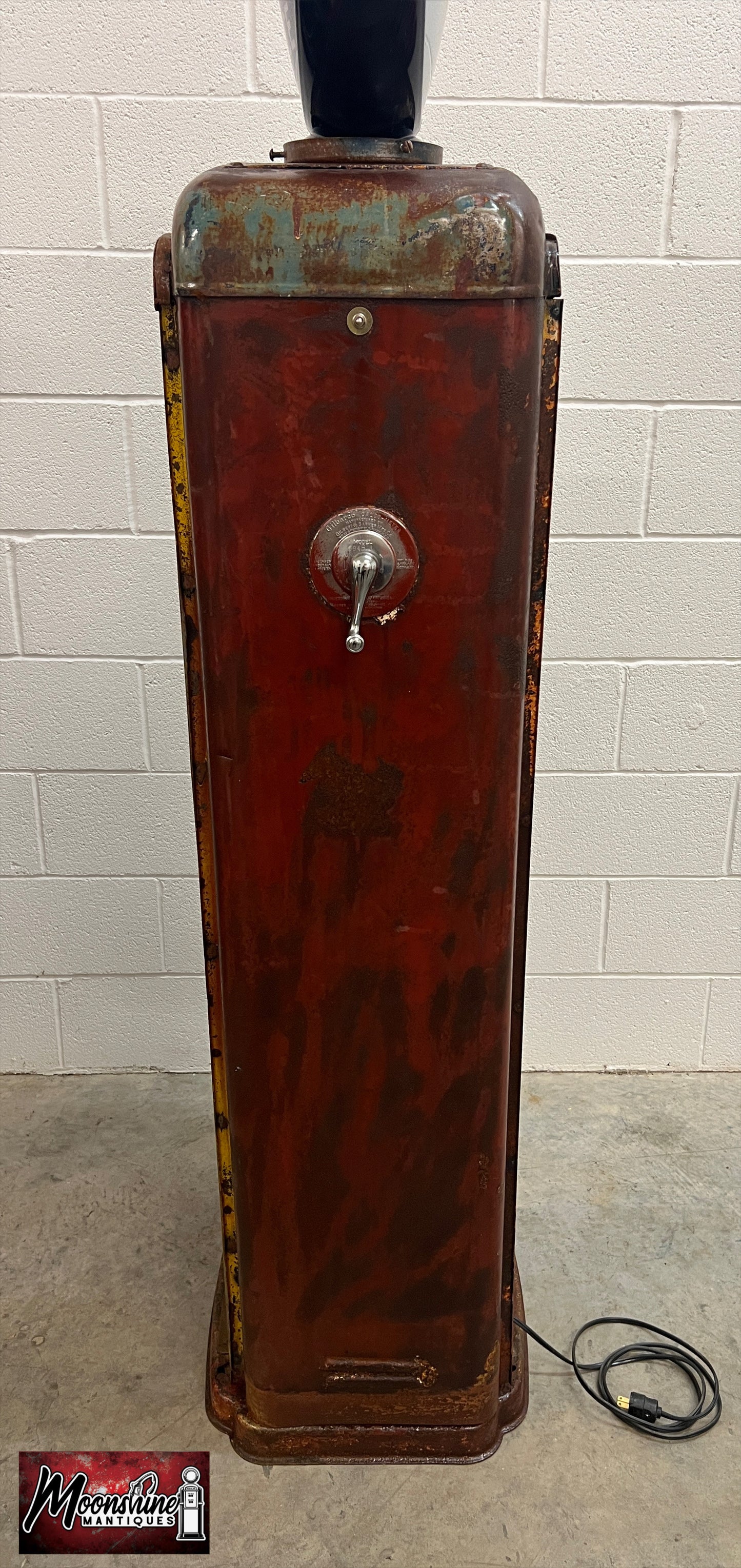 Rustoration 1940’s FORD Gilbarco Gas Pump w/ Shelves - Mancave Decor - Free Shipping!