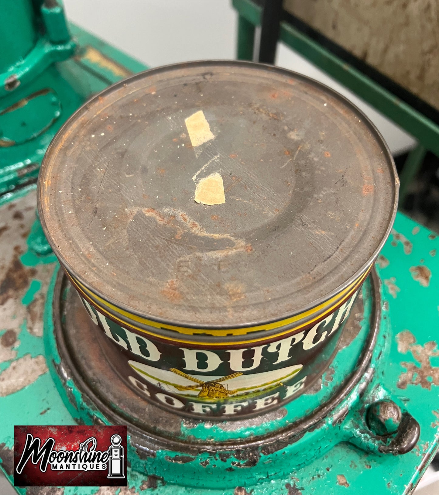 Vtg. OLD DUTCH Coffee Tin Can - Free Shipping!