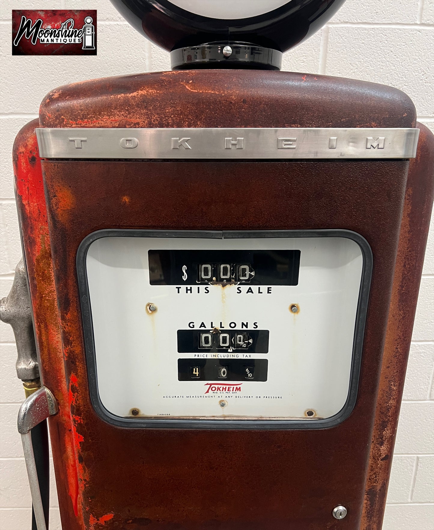 Rustoration 1950’s TEXACO Fire Chief Tokheim 300 Gas Pump - Shipping Available!