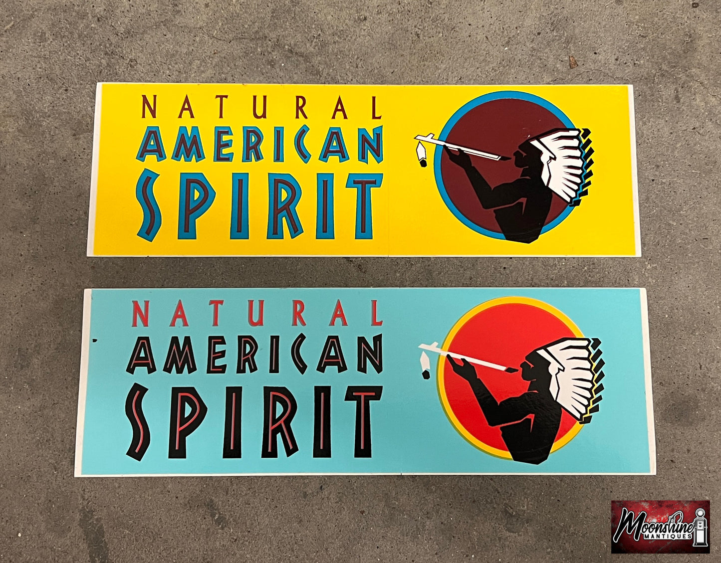 Natural American Spirit Tobacco / Cigarette Decal - Lot of 2 - Free Shipping!