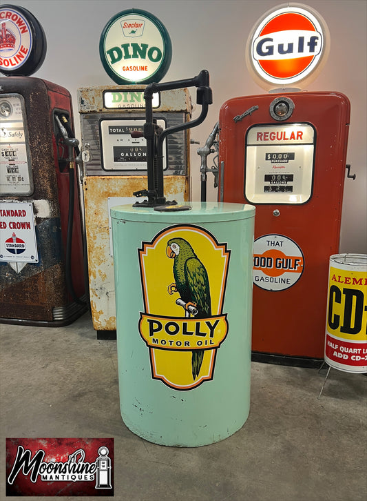 1930’s POLLY GAS Motor Oil Pump / Lubester - Free Shipping!