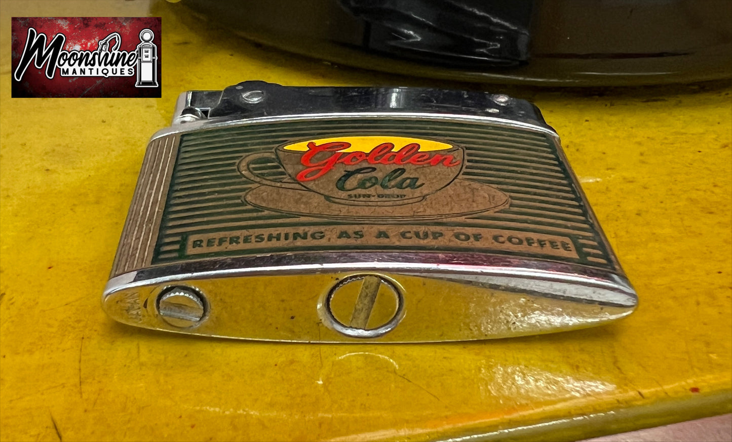RARE - Vtg. SUNDROP Golden Cola Lighter - Free Shipping!