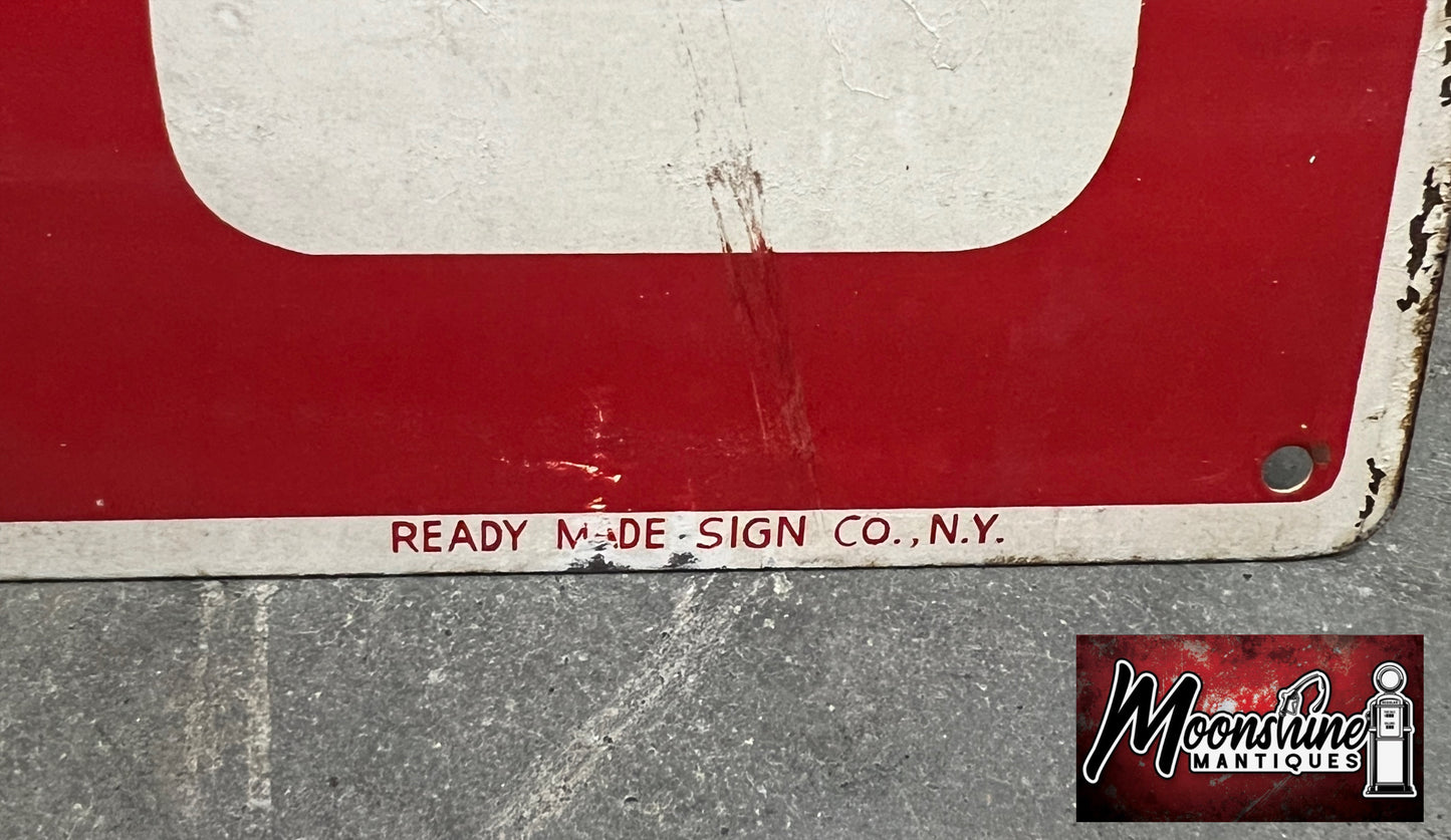 Vtg. NO SMOKING Sign - Free Shipping!