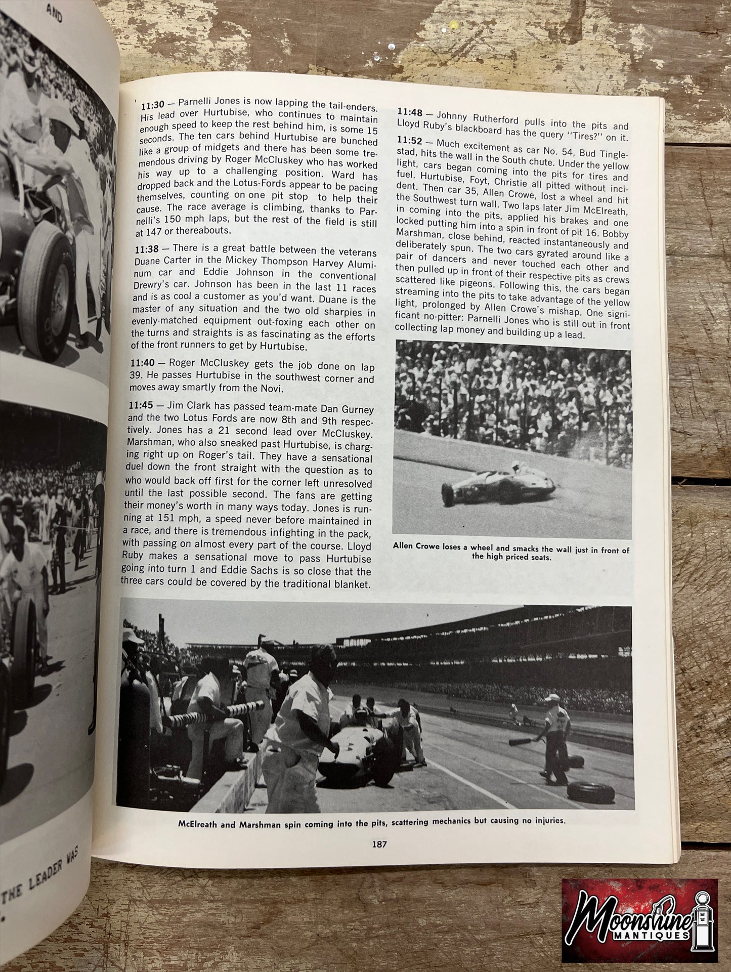 Floyd Clymer's 1963 Indianapolis 500 Race Yearbook - Free Shipping!