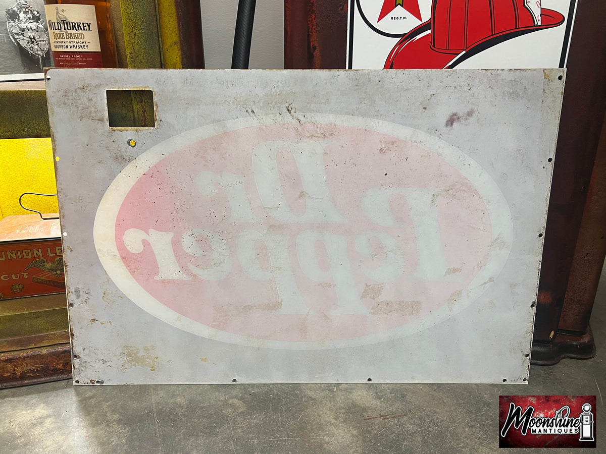 Vtg. DR PEPPER Vending Machine Sign - Free Shipping!