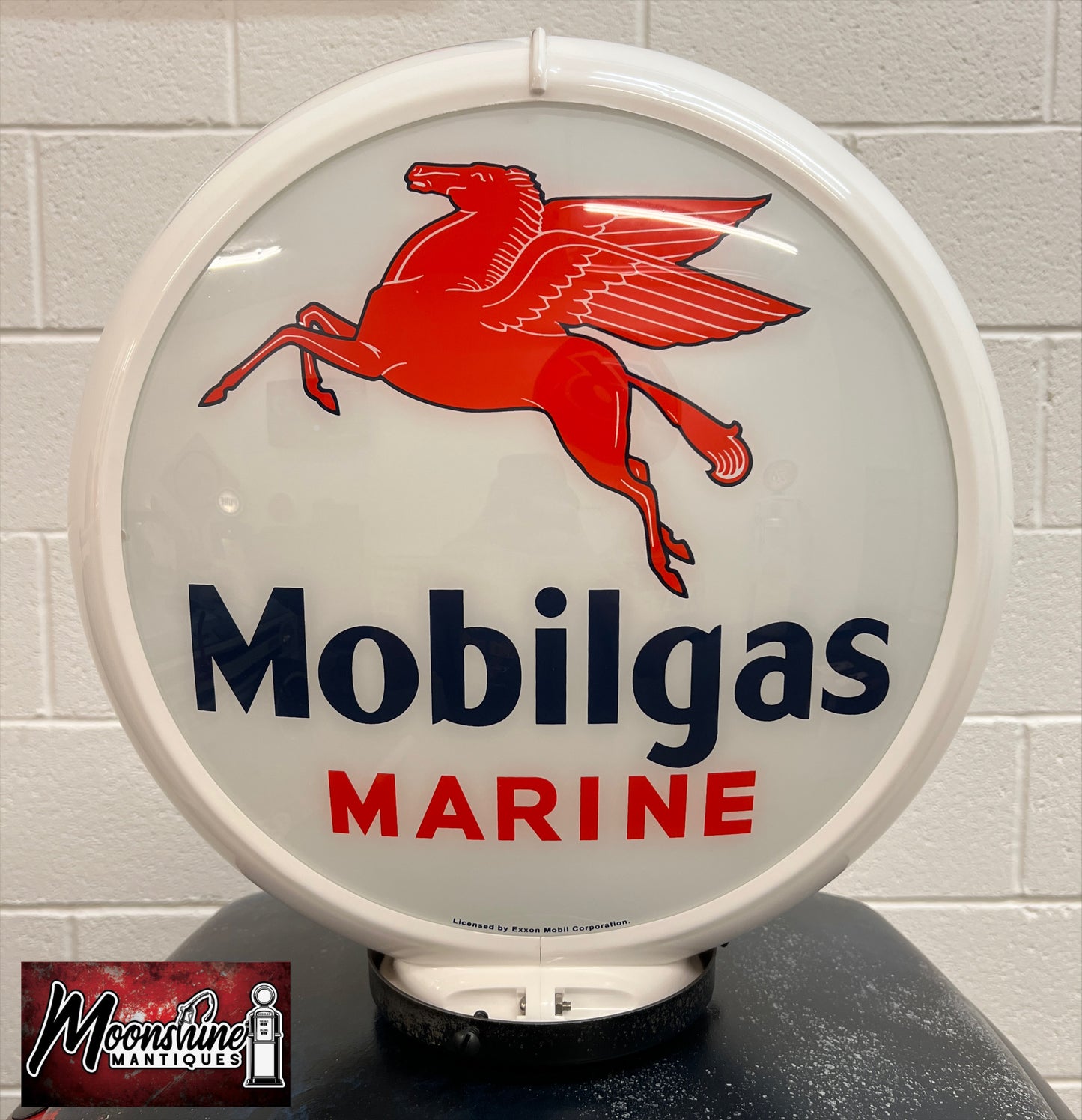 Rustoration 1950’s MOBIL MARINE Tokheim Gas Pump w/ Shelves - Mancave Decor - Shipping Available!