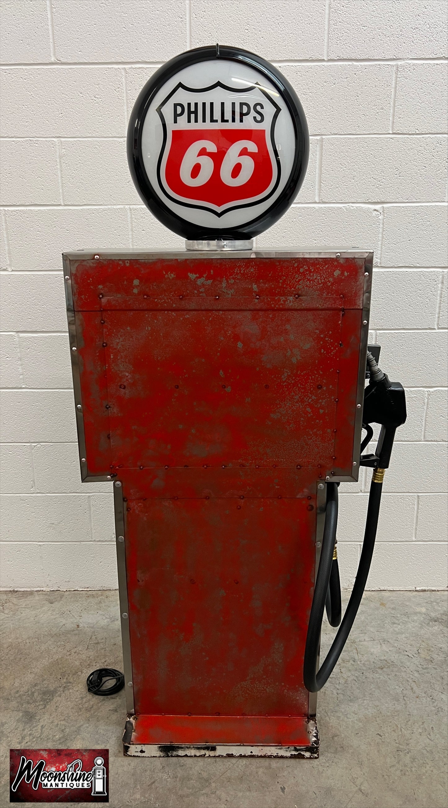 Rustoration 1960’s PHILLIPS 66 Gilbarco Gas Pump w/ Shelves - Mancave Decor - Free Shipping!