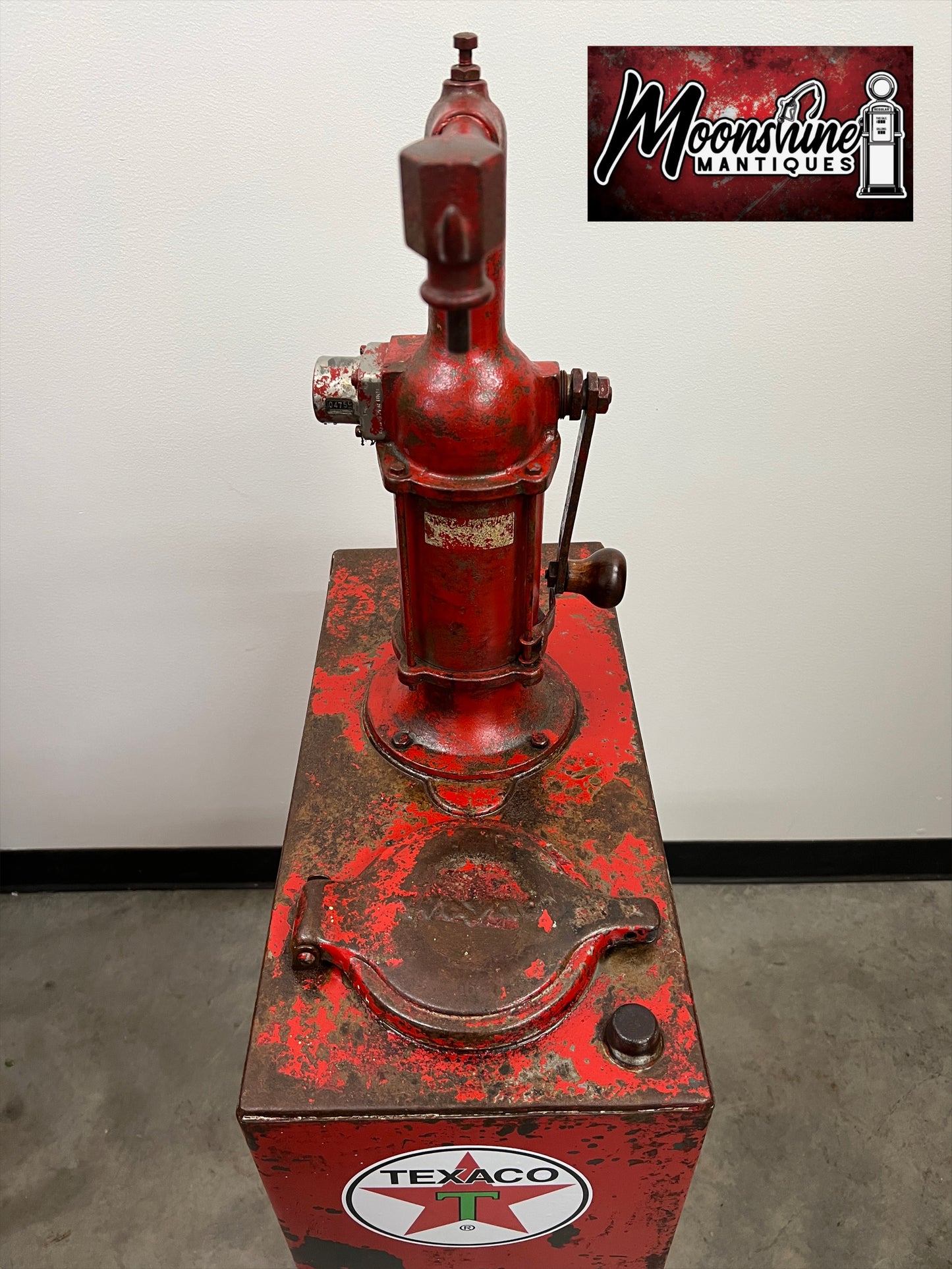 1930’s Texaco Motor Oil Pump Wayne Lubester - Free Shipping!