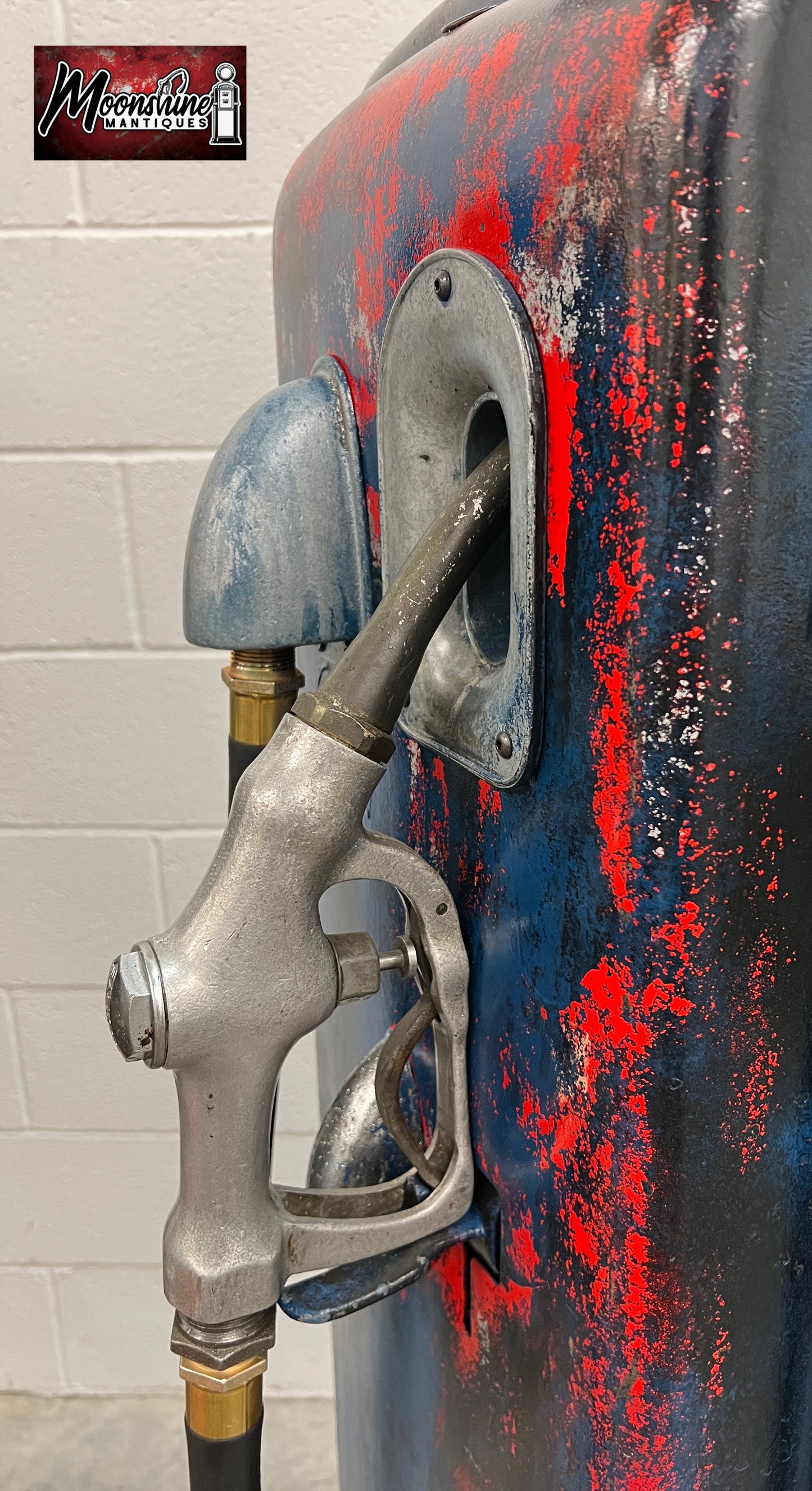 Rustoration 1950’s STANDARD GASOLINE Tokheim Gas Pump w/ Shelves - Mancave Decor - Free Shipping!