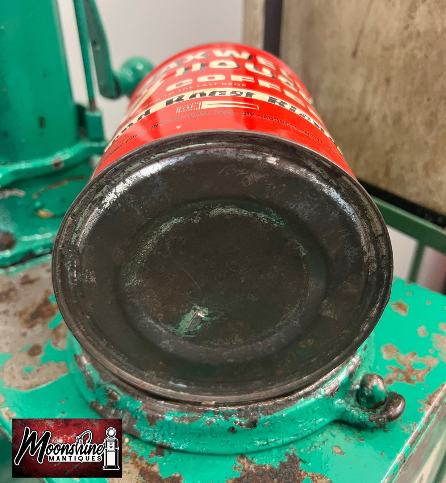 Vtg MAXWELL HOUSE Tin Can - Free Shipping!