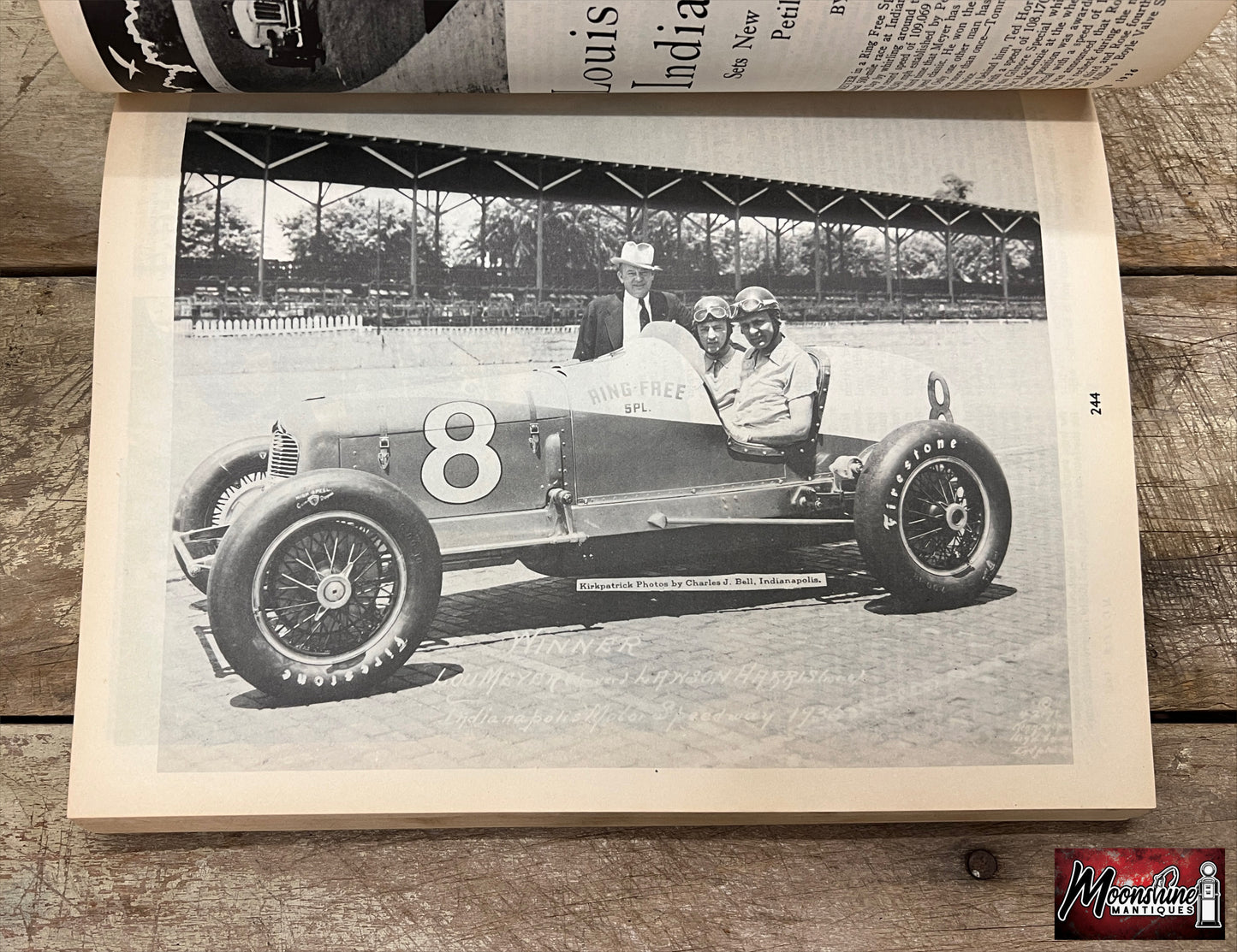 Floyd Clymer's 1946 Indianapolis 500 Race Yearbook - Free Shipping!